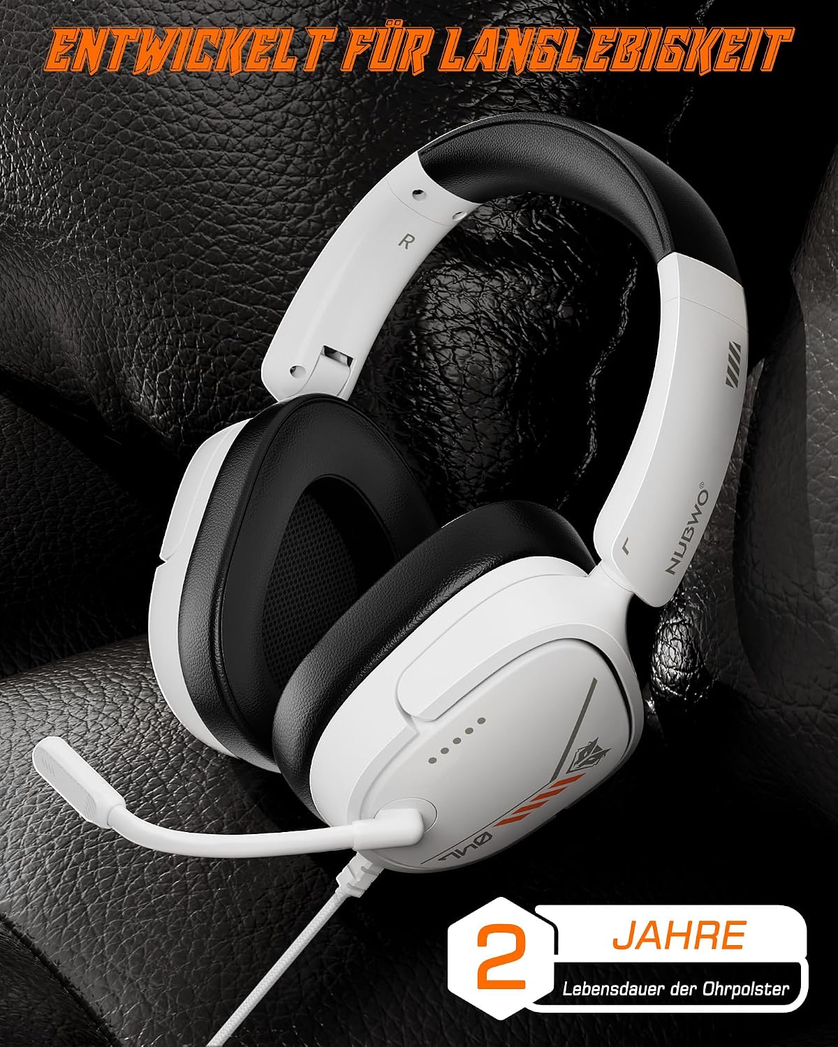 Detalle 1 de NUBWO HG04L Gaming-Headset 250 g