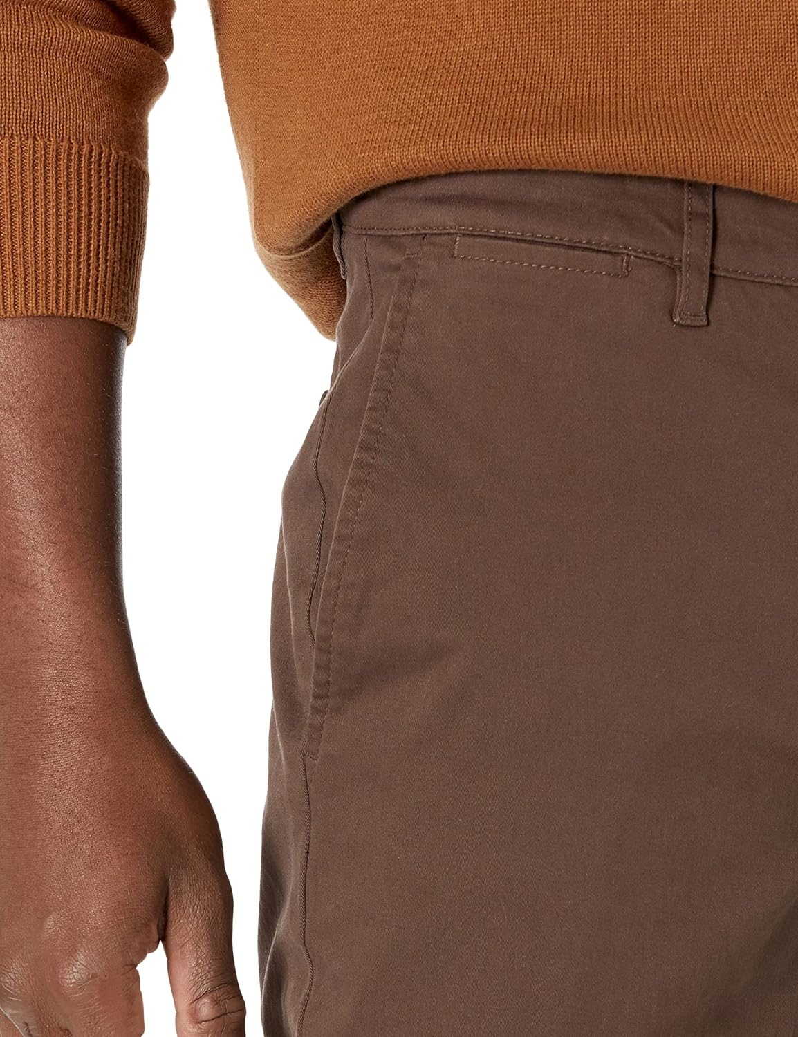 Thumbnail 2 de Amazon Essentials Herren Chinohose mit Stretch-Twill in Skinny-Passform (Khaki)