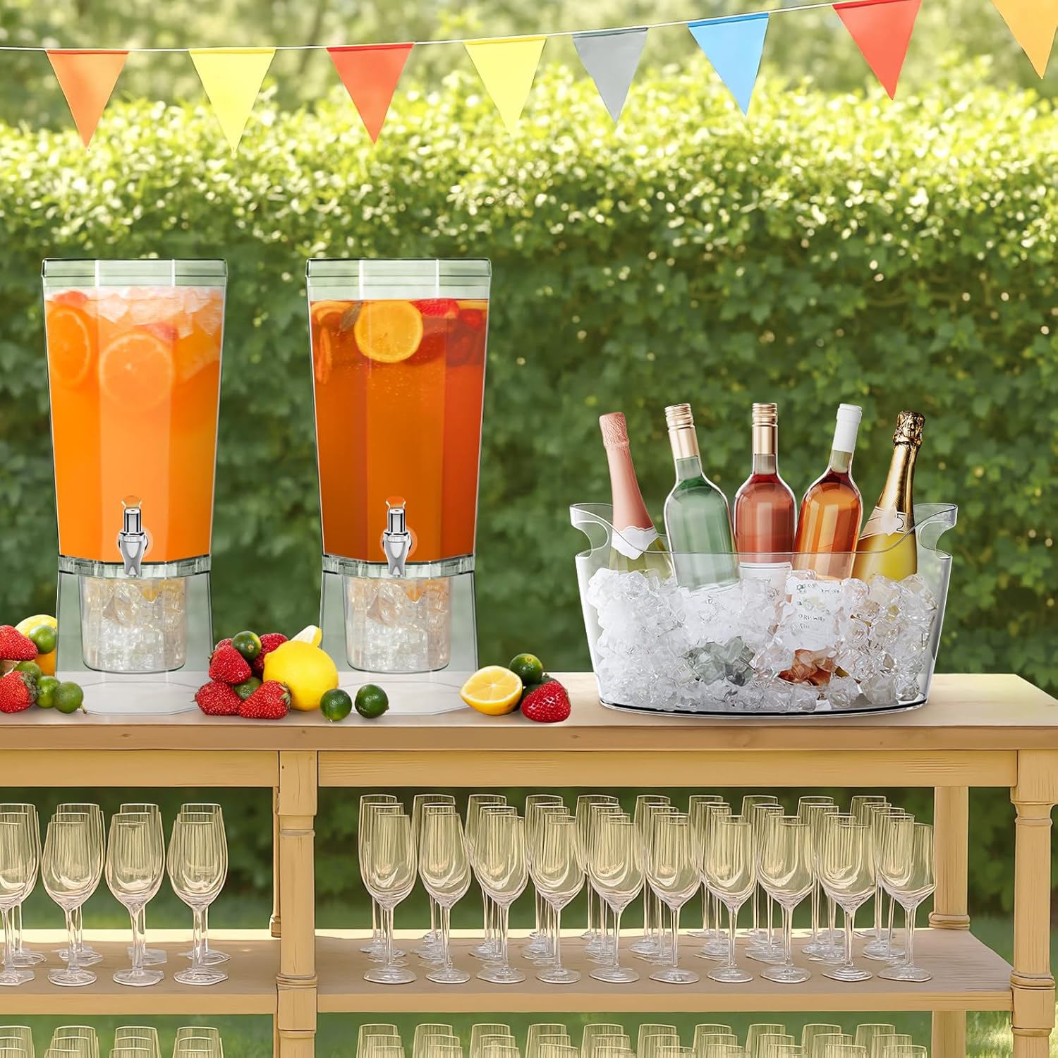 Detalle 2 de Lifewit 6.5L Ice Bucket for Parties 🍾