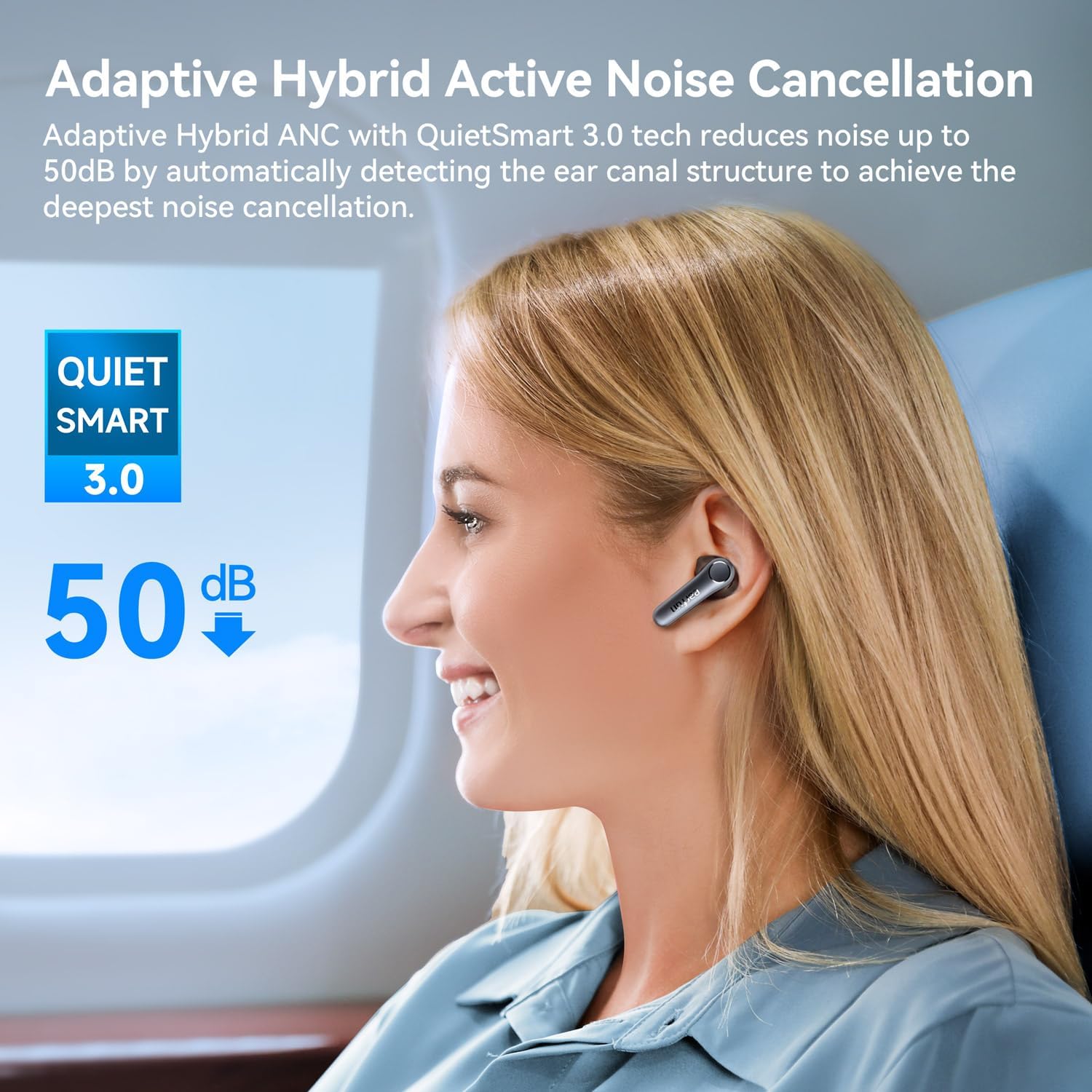 Detalle 2 de EarFun Air Pro 4 ANC earbuds, 52H playtime