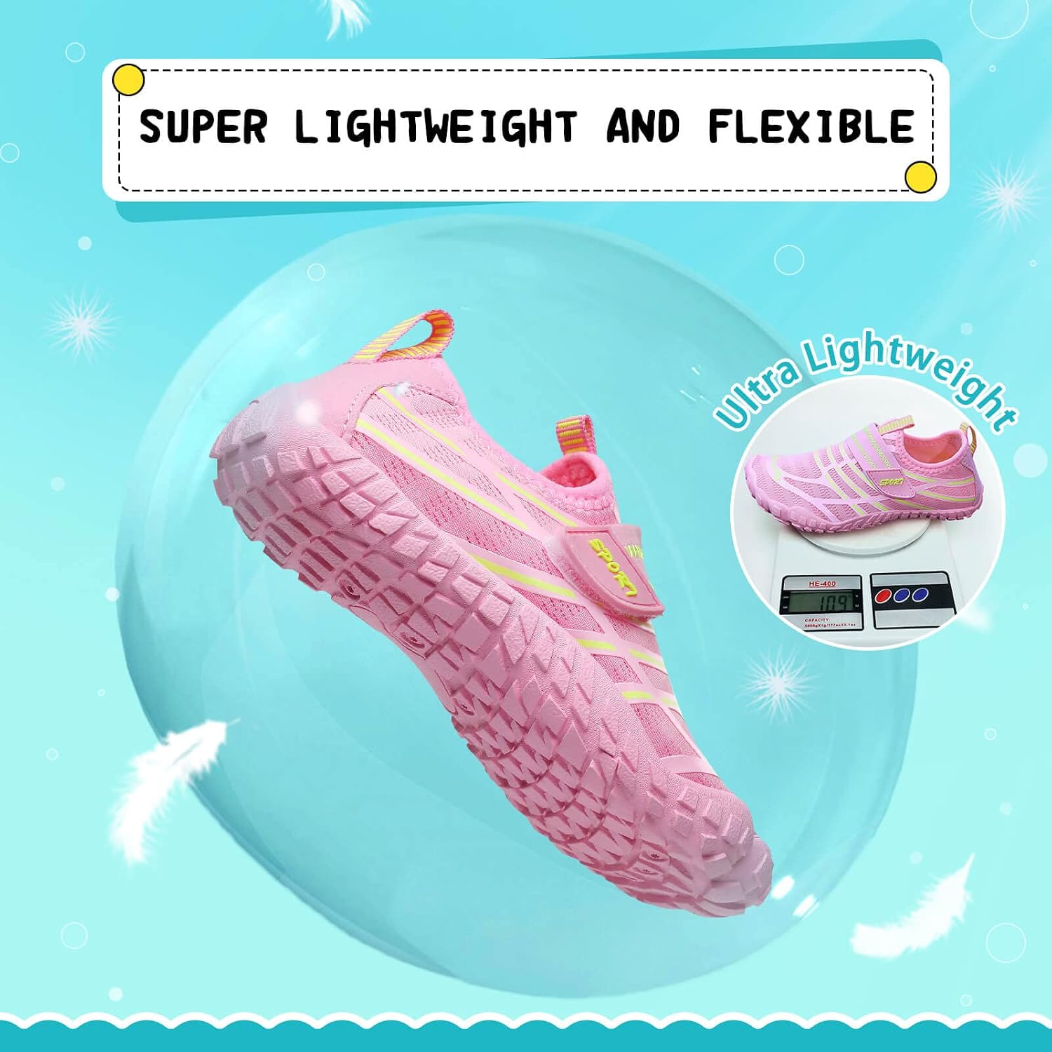 Thumbnail 4 de Water Shoes for Kids: All-Round Aqua Trainers for Beach, Pool and Outdoor Fun