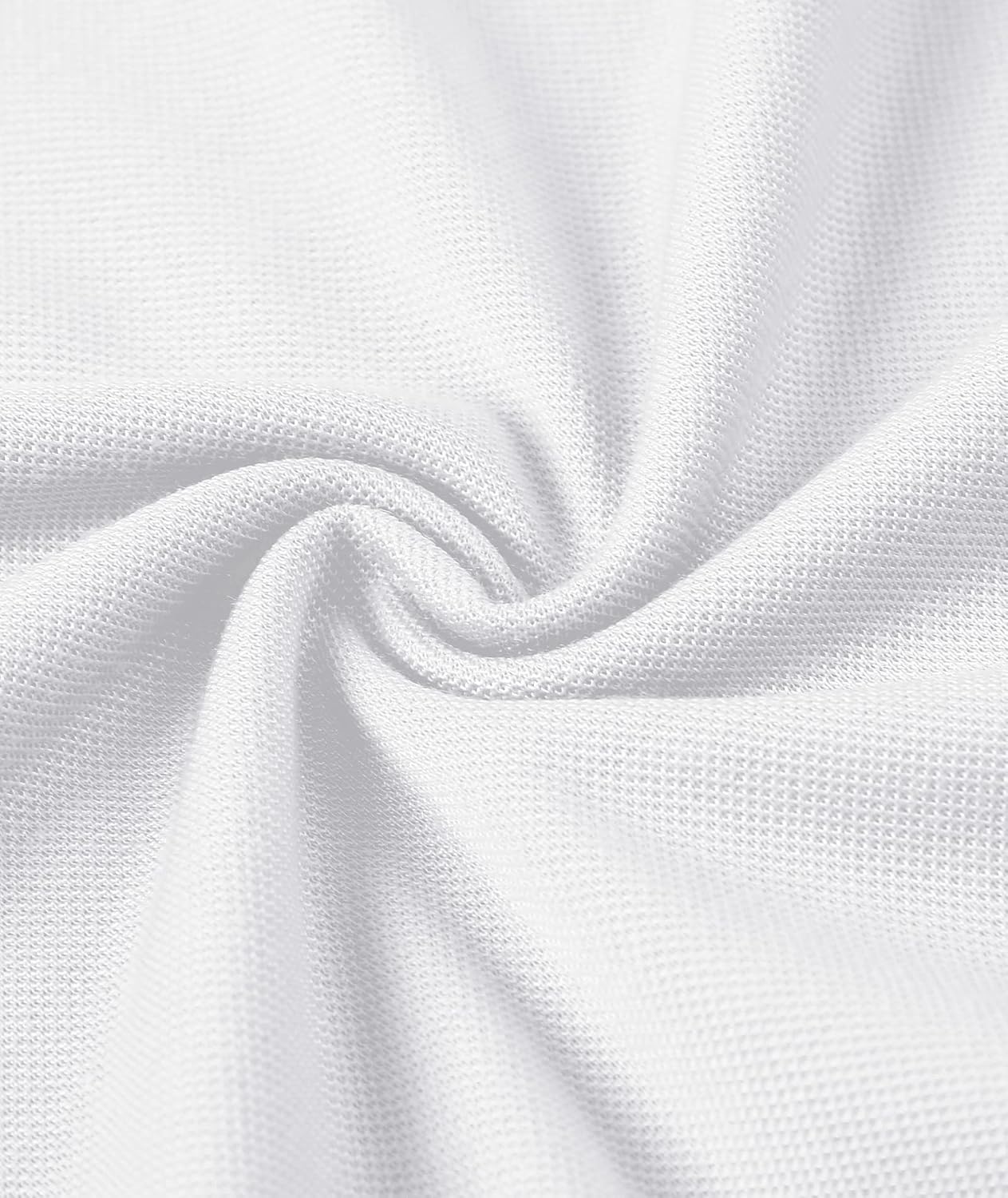 Detalle 2 de SwissWell polo da uomo a manica corta per golf e tempo libero, tessuto traspirante a rapido asciugamento