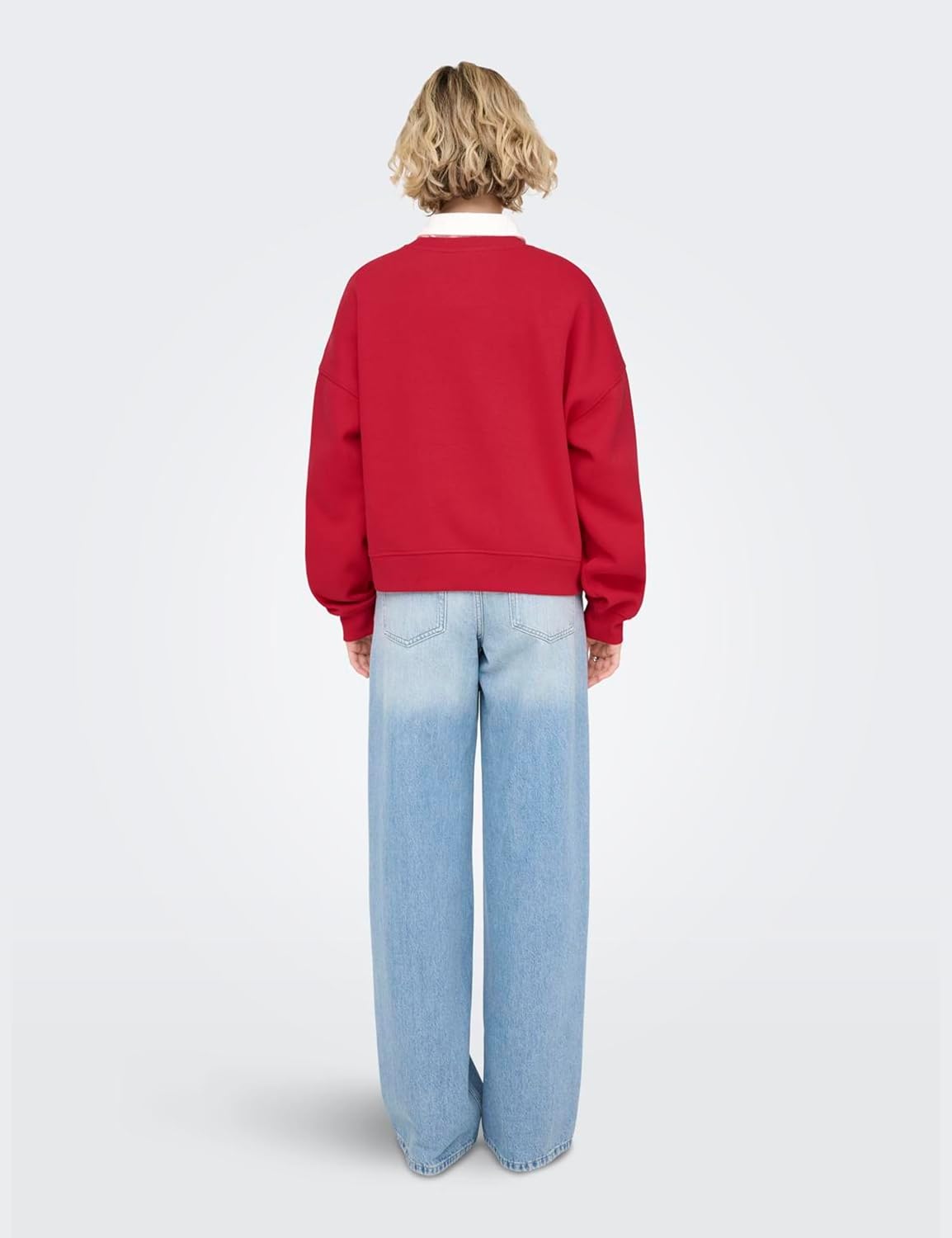 Detalle de Only Onlbest L/S Crew Neck Swt NOOS da donna: felpa basic morbida e intramontabile
