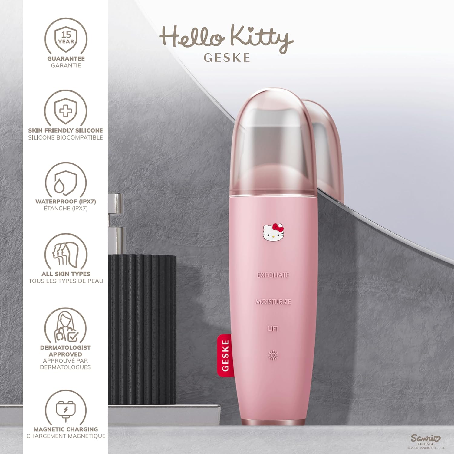 Detalle 2 de GESKE x Hello Kitty SmartAppGuided 9 en 1 🧖♀
