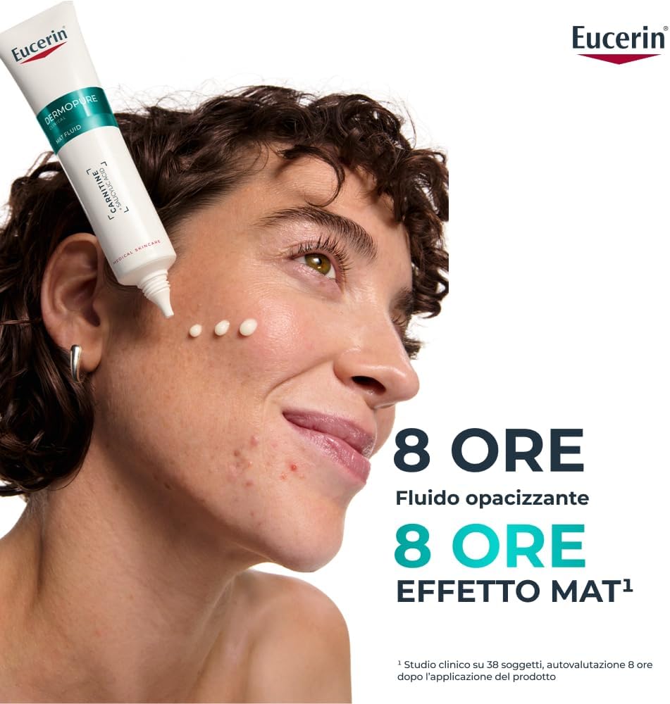Thumbnail 1 de Eucerin DermoPure Clinical Fluido Opacizzante 40 ml: opacità e controllo delle imperfezioni per pelle grassa e acneica