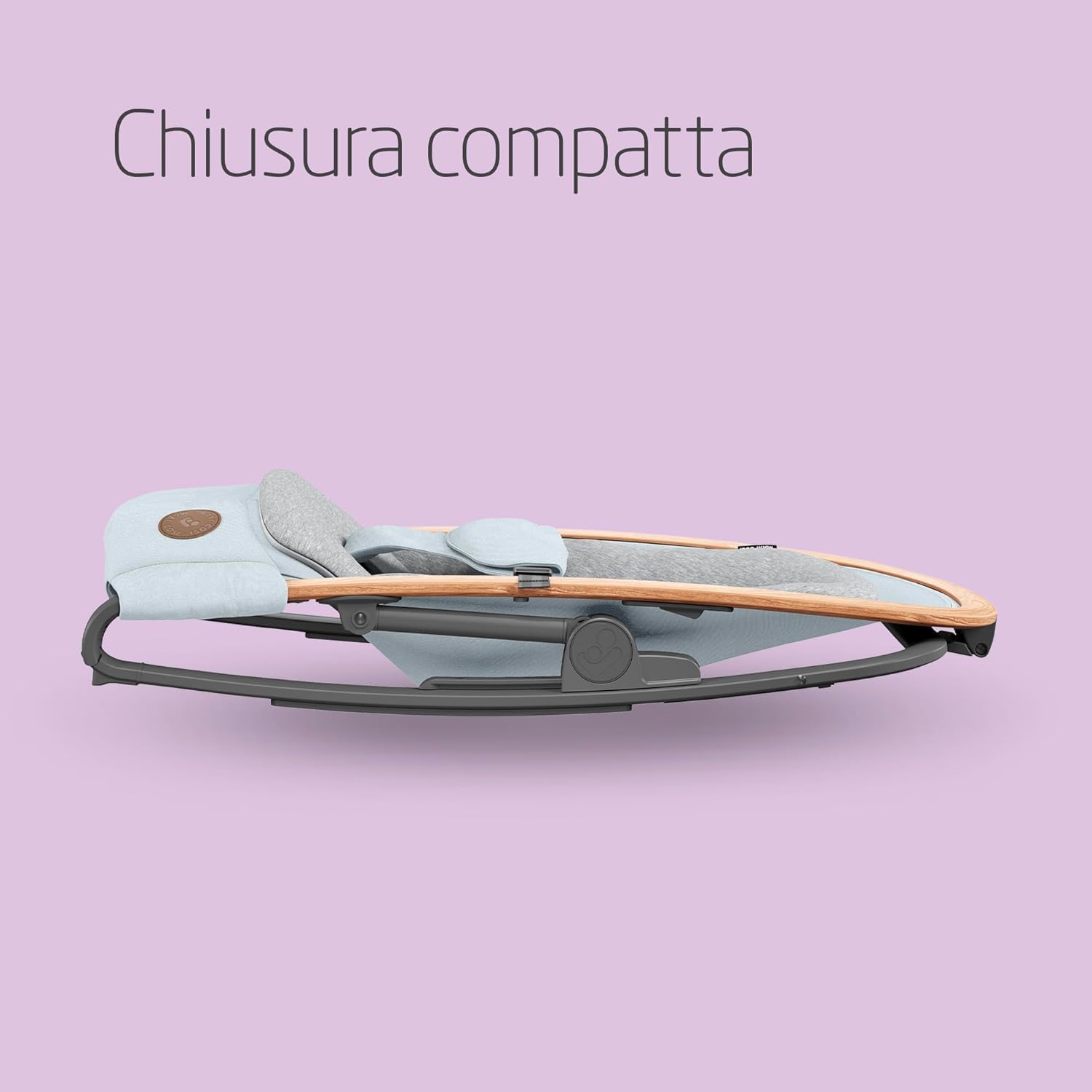 Thumbnail 4 de Maxi-Cosi Kori Sdraietta neonati 0-6 mesi in tessuto Essential Grey, pieghevole e reclinabile 3 posizioni