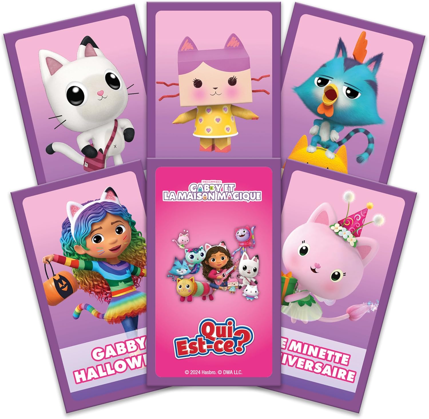 Detalle de Winning Moves Qui Est-Ce? Gabby et la Maison Magique — Version Gabby’s Dollhouse
