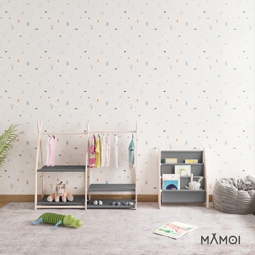 Detalle 2 de MAMOI® Estantería Infantil para Libros - 100% Eco 🌱
