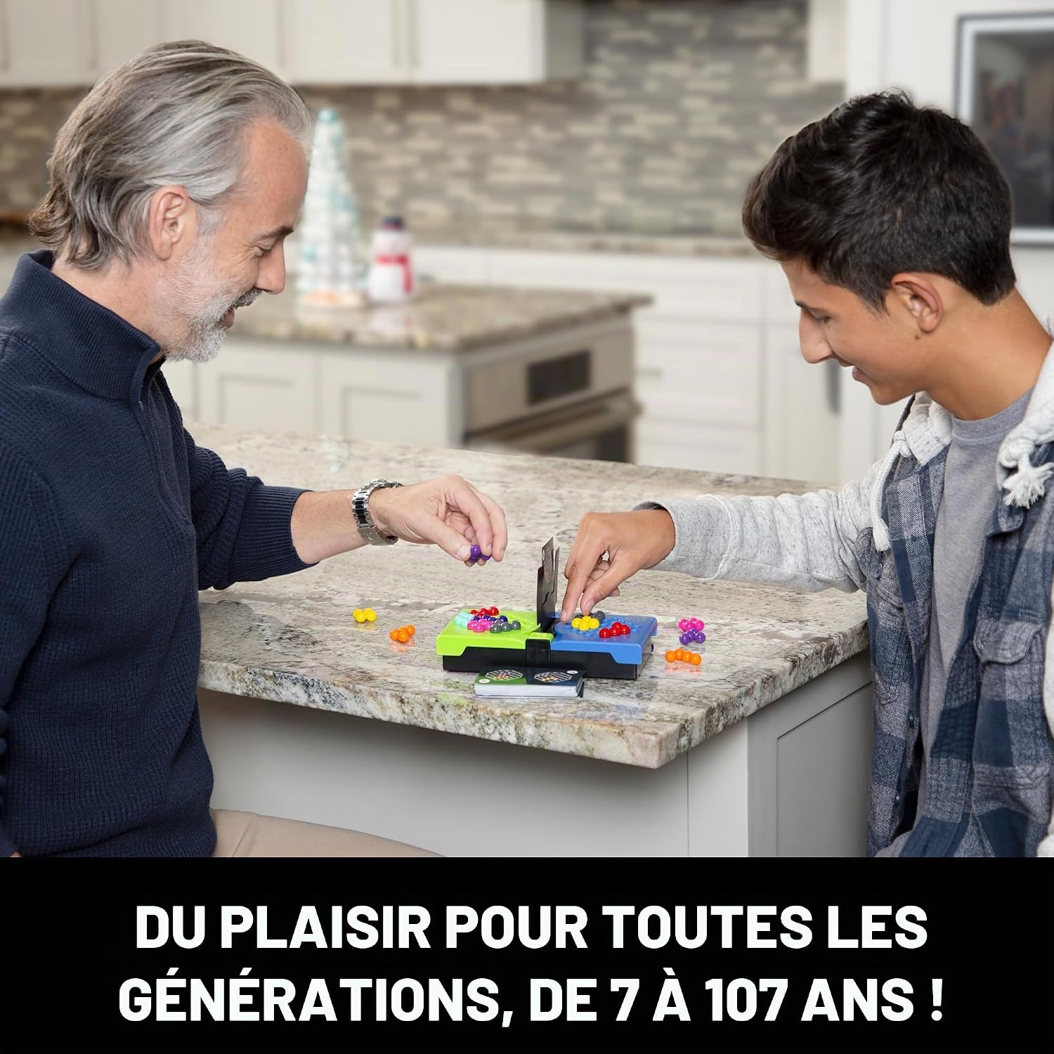 Thumbnail 6 de Learning Resources Kanoodle Head-to-Head – puzzelspel voor 2 spelers met 80 uitdagingen