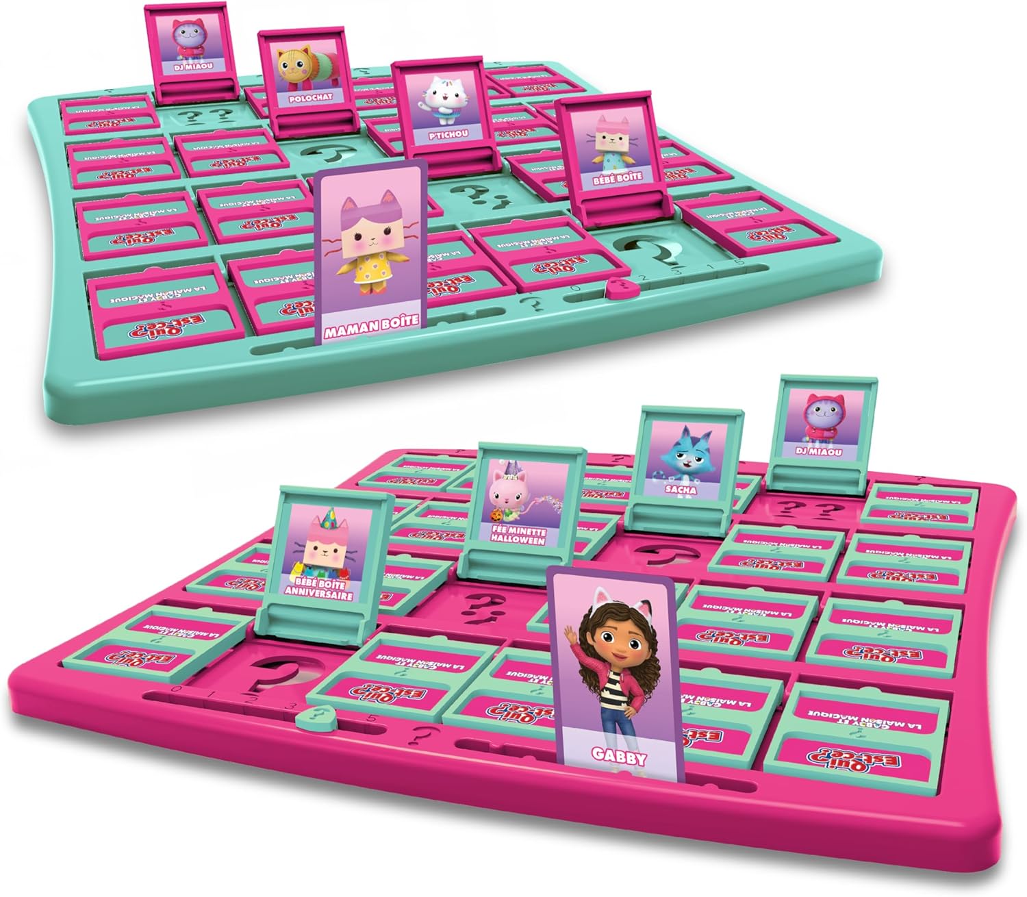 Detalle 2 de Winning Moves Qui Est-Ce? Gabby et la Maison Magique — Version Gabby’s Dollhouse