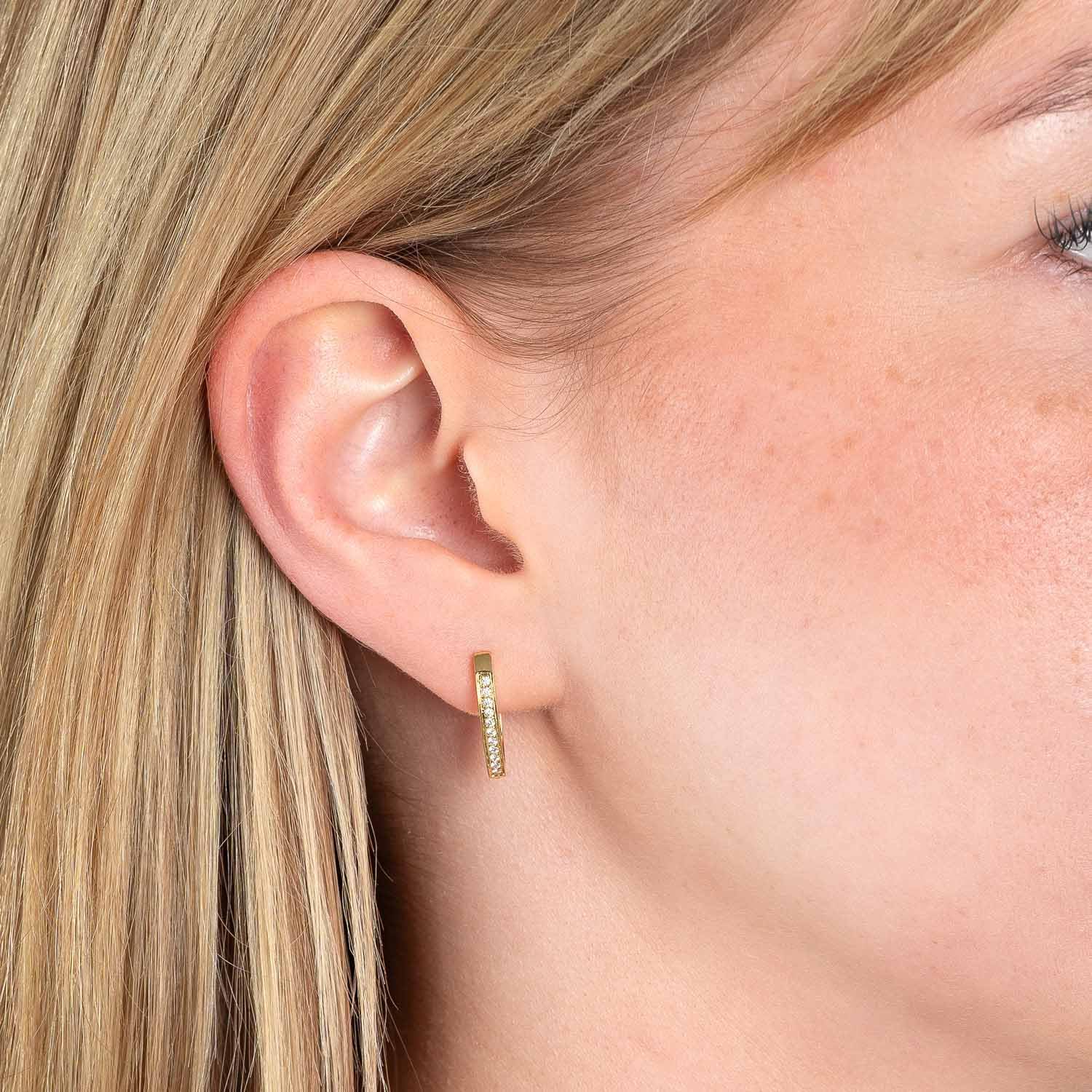 Detalle 2 de JEWELS BY LEONARDO Kreolen Beauty's Ronia 1 Paar 1,6 cm