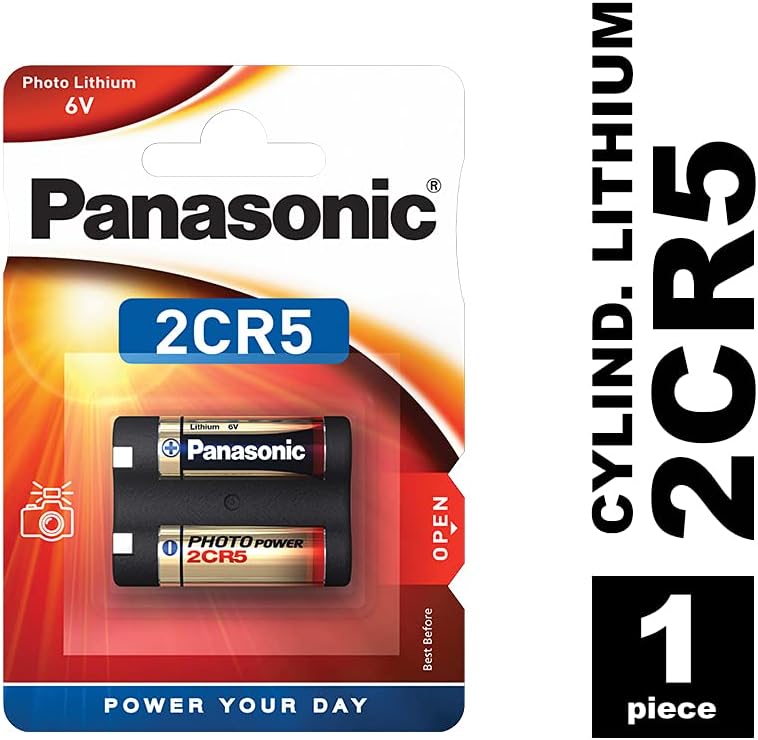 Detalle 2 de Panasonic 2CR5 6 V Batería de litio para foto