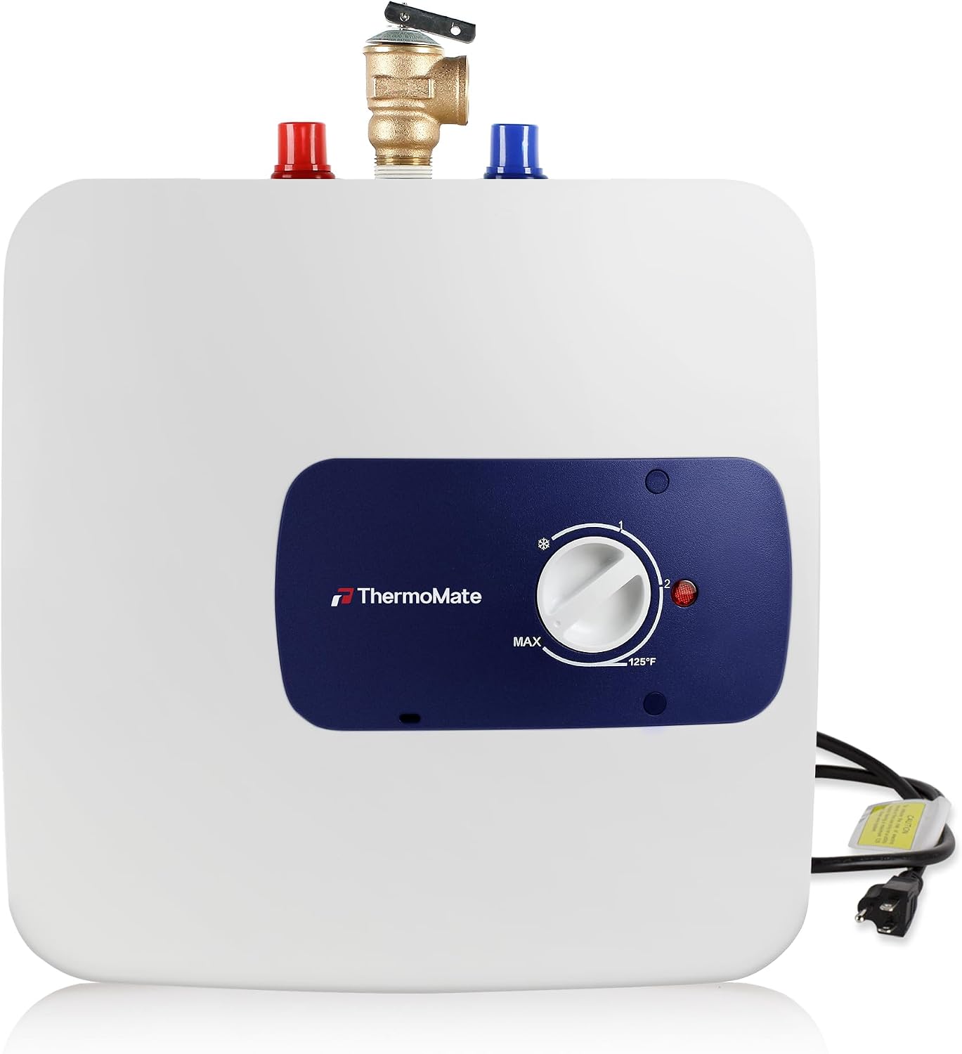 Detalle de ThermoMate ES400 4-Gallon Mini Tank Water Heater, 120V Plug-In