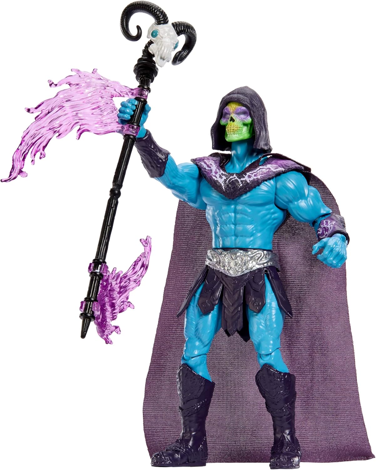 Thumbnail 5 de Masters of the Universe: Skeletor, action figure con scettro Havoc – 14 cm, versione ispirata al film 2026