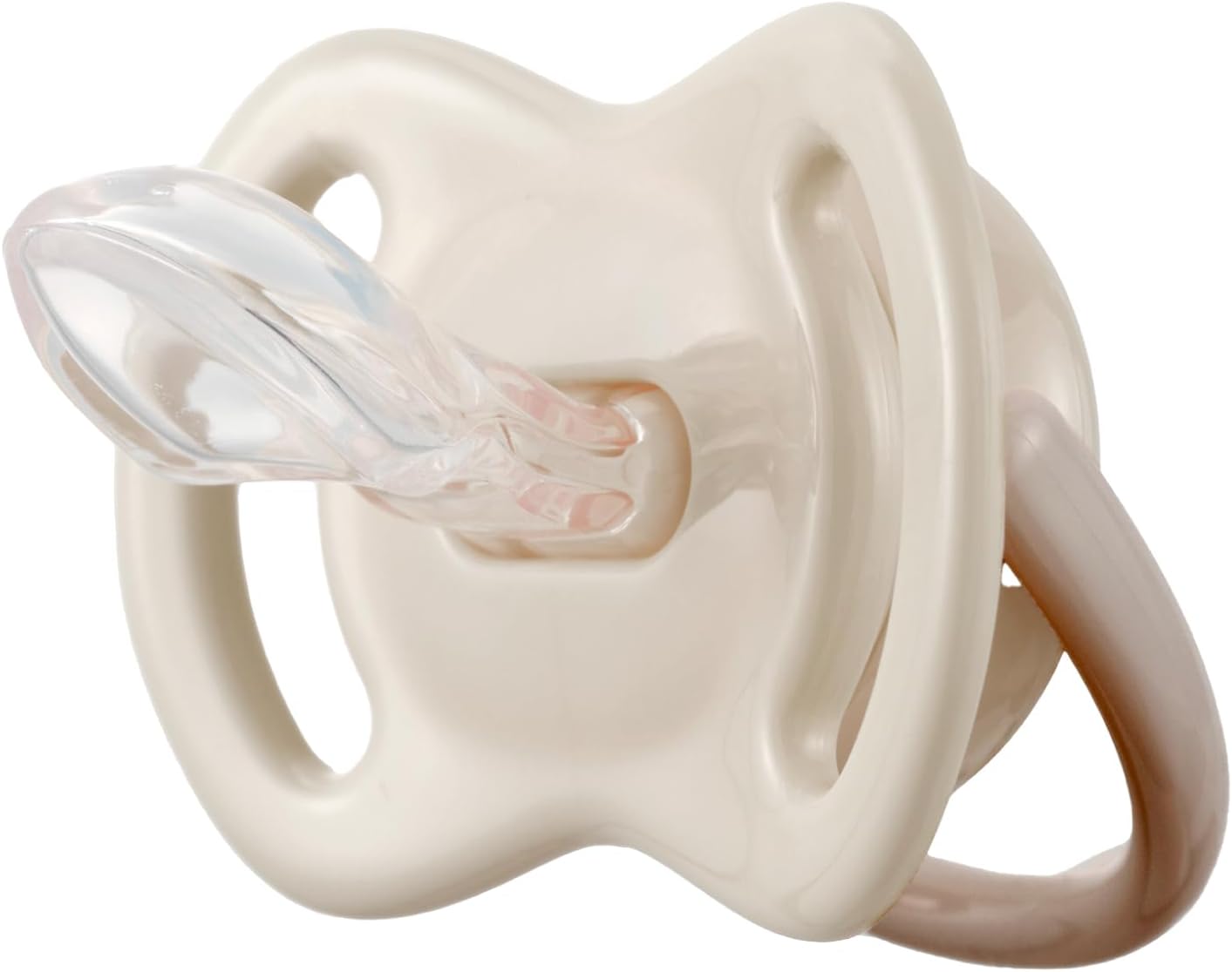 Detalle de ChuChu デンティスター 離乳期用おしゃぶり 6ヶ月頃から グレー 薄型乳首