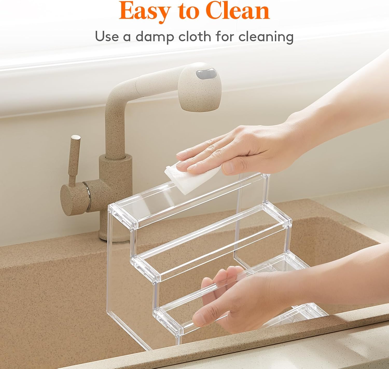 Thumbnail 6 de Lifewit Perfume Organizer Clear Cologne Cupcake Stand (Tool-Free Assembly) for Vanity & Counter Storage