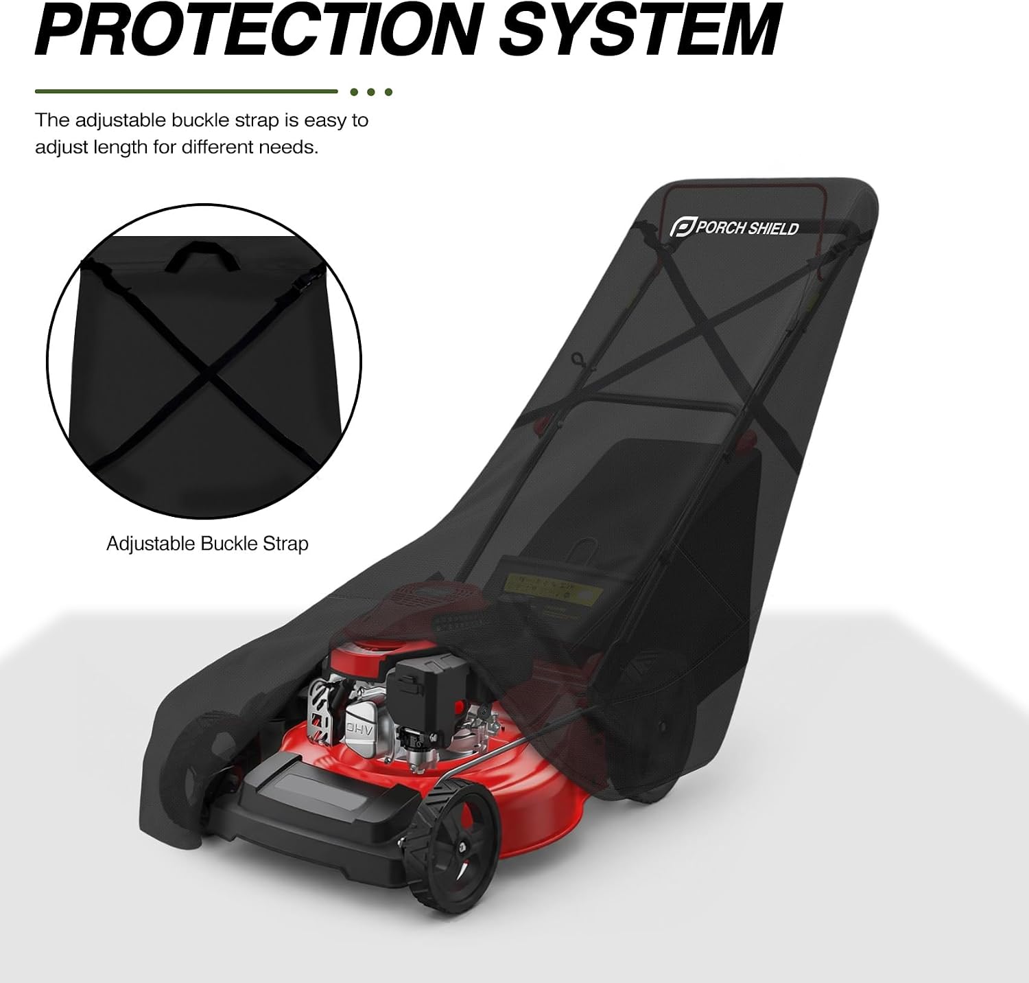 Thumbnail 4 de Porch Shield Lawn Mower Cover 600D Polyester