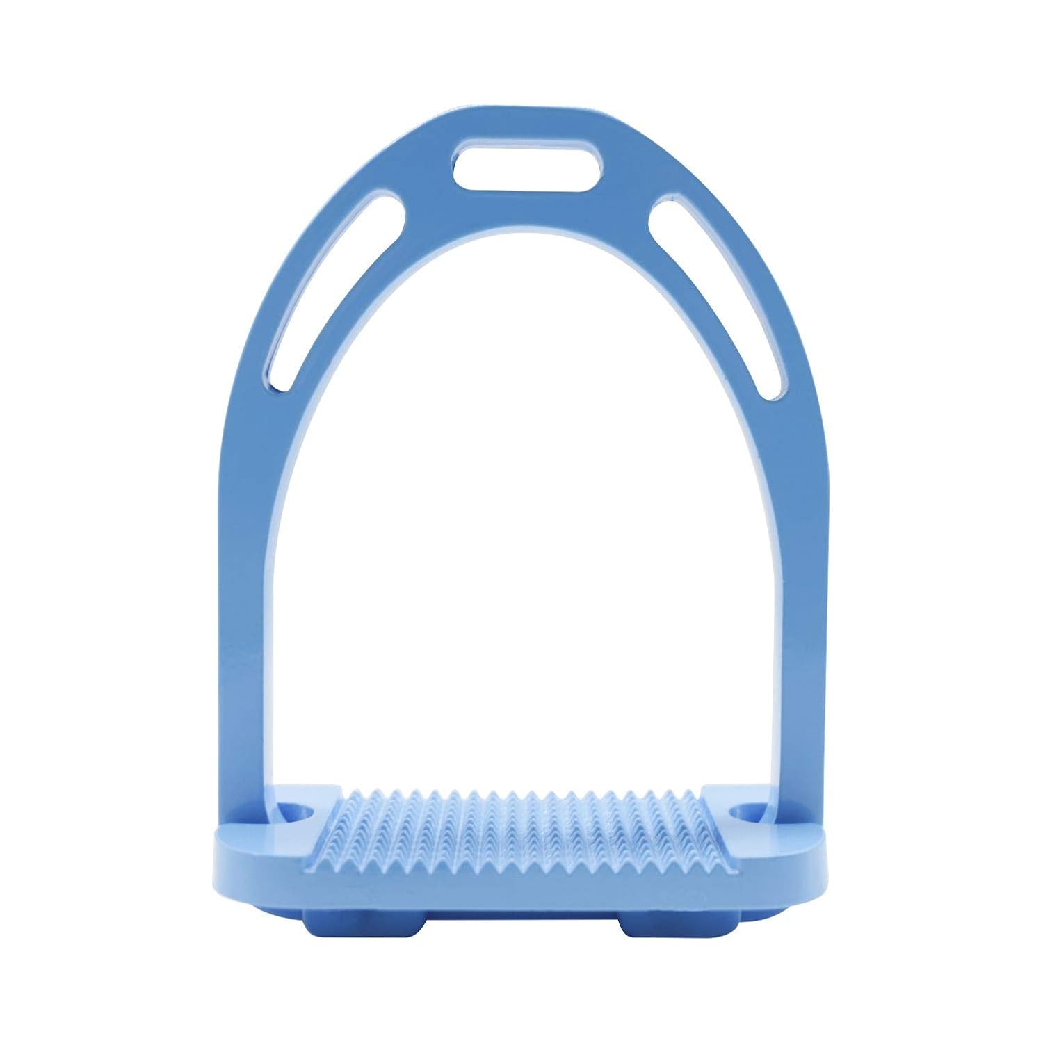 Detalle de AK Ultra-light aluminium equestrian stirrups (Light Blue, 4.75")
