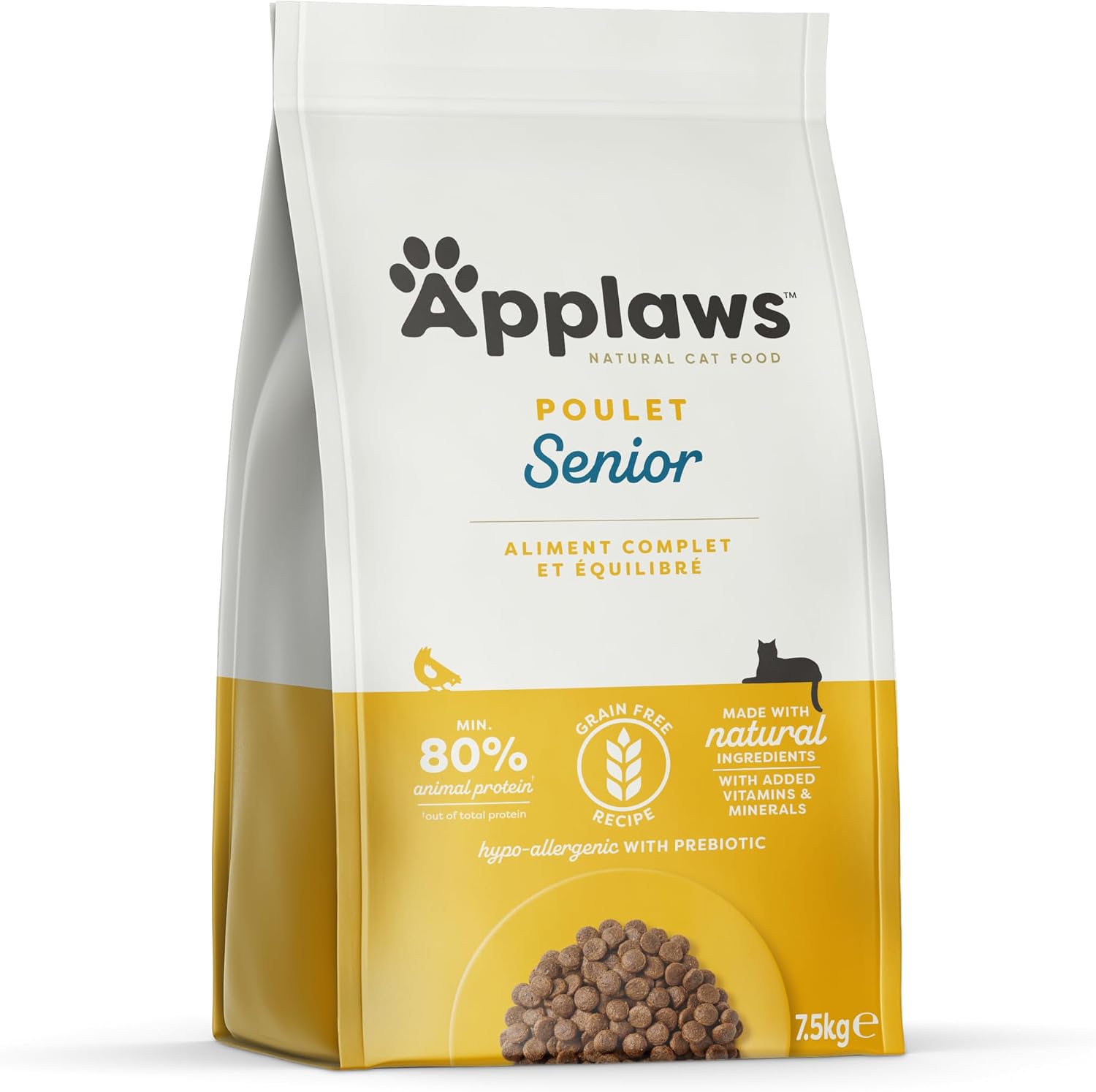 Thumbnail 5 de Applaws Natural – Aliment sec chatons, croquettes au poulet – 7,5 kg