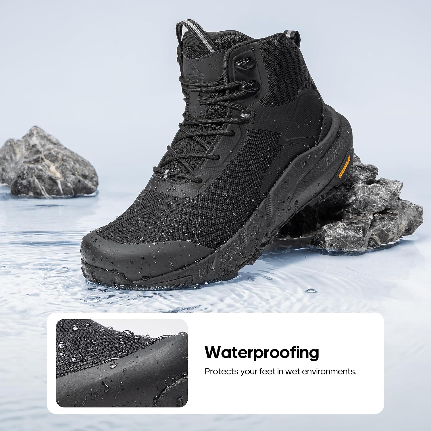 Detalle 2 de NORTIV 8 Defender Waterproof Tactical Boots