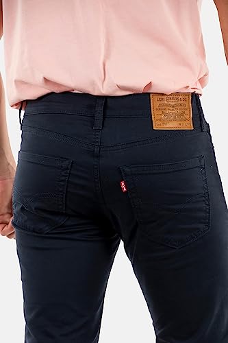 Detalle 2 de Levi's 511 Slim Jeans Baltic Navy Sueded Sateen Wt B, 29W/32L para Hombre