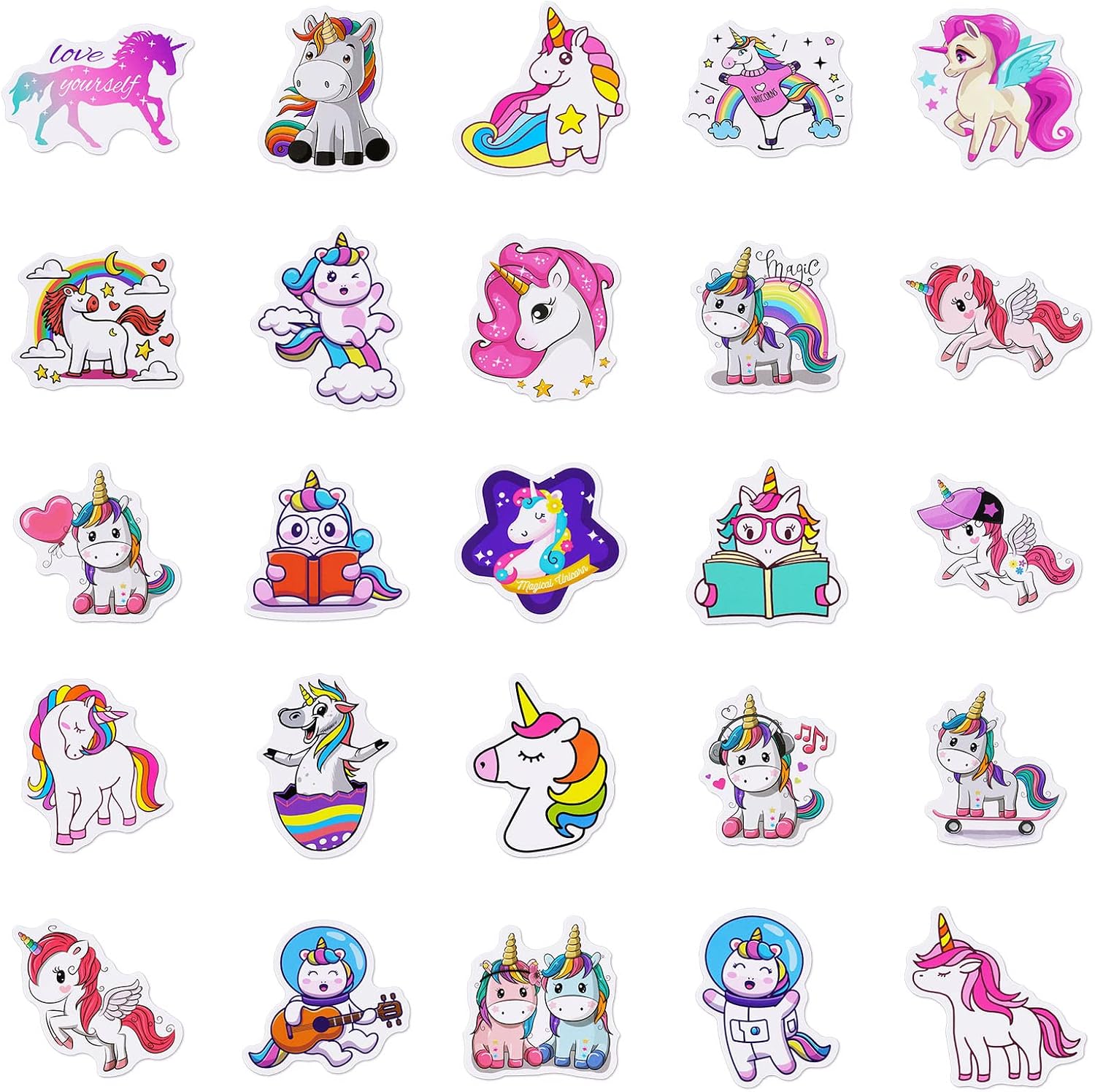 Detalle 2 de OSDUE P-WP100C20220601-FBA waterdichte vinylstickers met cartoonmotieven