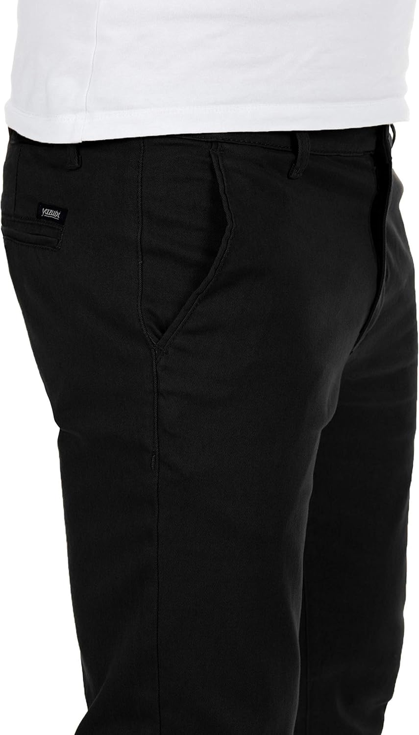 Detalle de Yazubi Herren Chinohose Dustin (Yzb Jeans) – Slim Fit mit Elasthan für Büro- & Bar-Looks