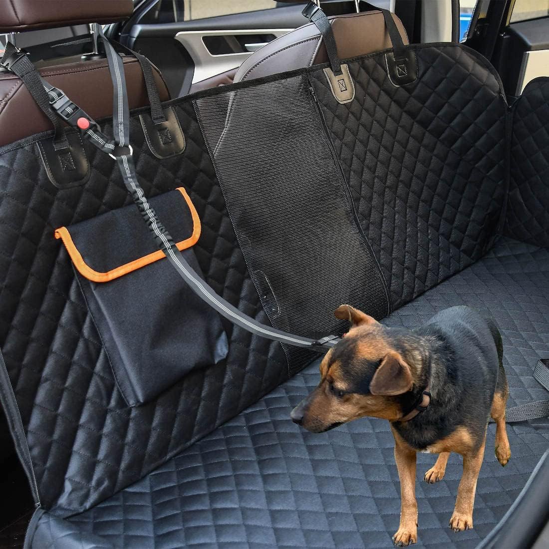 Detalle de GoBuyer Dog Car Headrest Seat Belt 2 Pack – Adjustable Pet Travel Harnesses for Safe Car Journeys