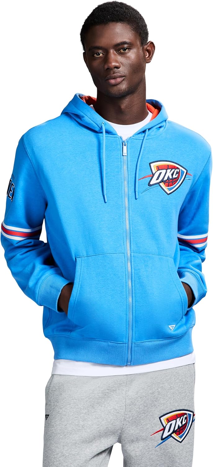 Thumbnail 6 de GAME 7 NBA X Men's Zip-Up Hooded Fleece Sweatshirt