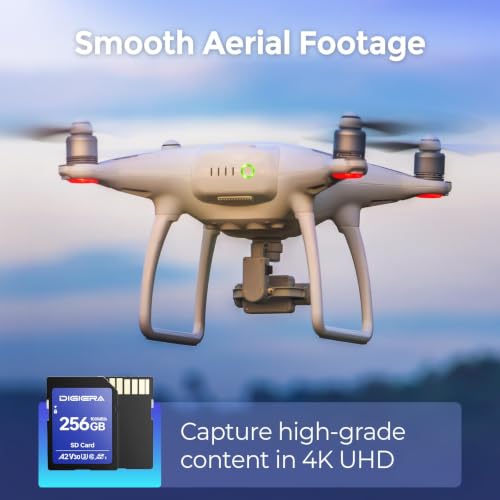 Thumbnail 5 de DIGIERA 256 GB SDXC UHS-I Speicherkarte – C10, U3, V30, 4K/UHD, robustes Allround-Modul für Kamera, Computer & Auto-Navigation