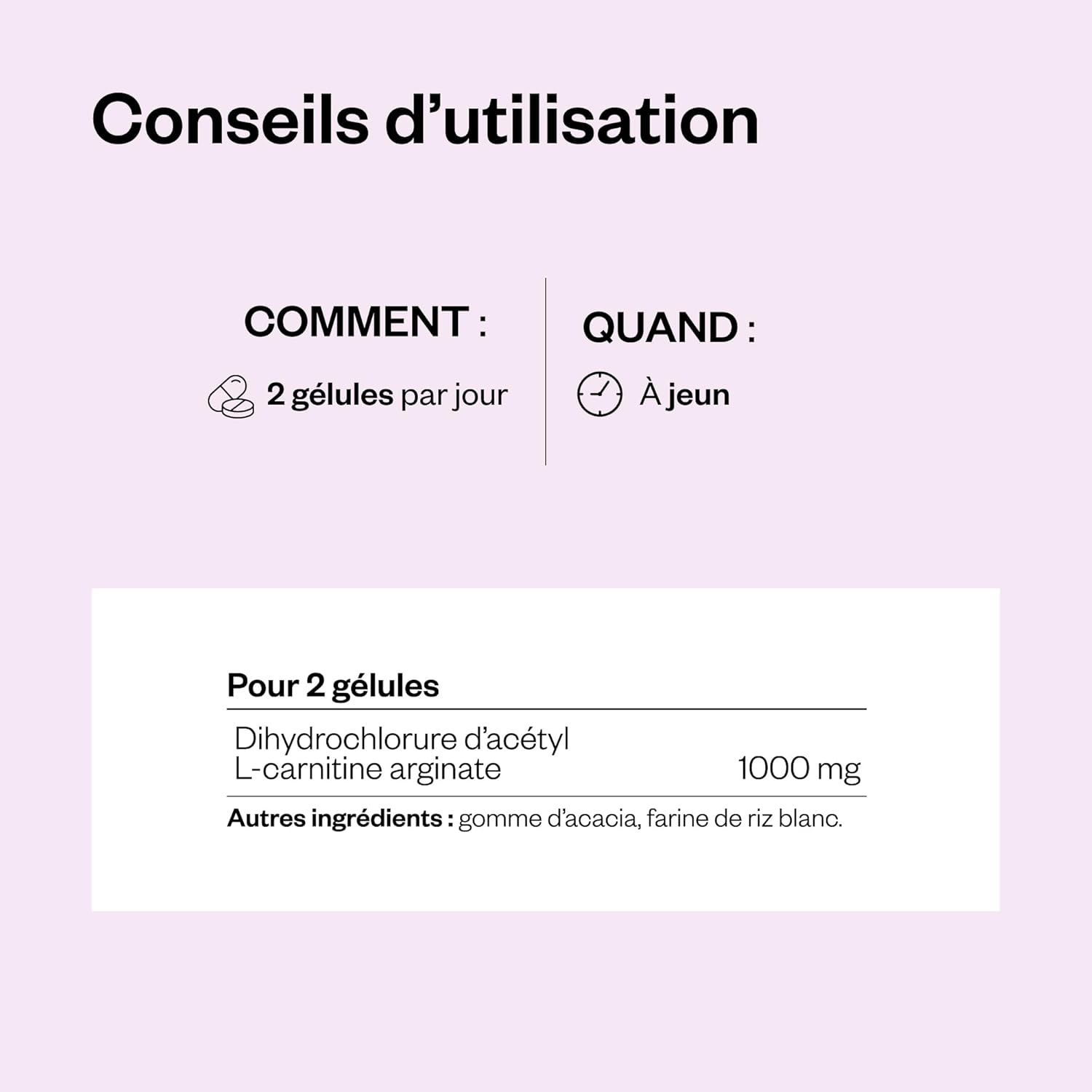 Thumbnail 5 de Acetyl L Carnitine Arginate par Supersmart — Énergie cellulaire, neuroprotection et combustion des graisses (Vegan)