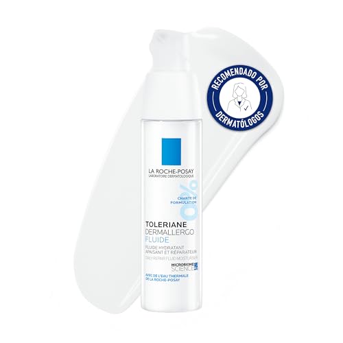 Detalle 2 de La Roche-Posay Toleriane Dermallergo Fluido, hidratante facial de 40 ml