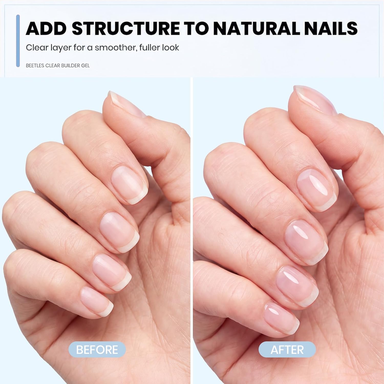 Thumbnail 2 de Beetles 7-in-1 Clear Builder Gel Nail Set