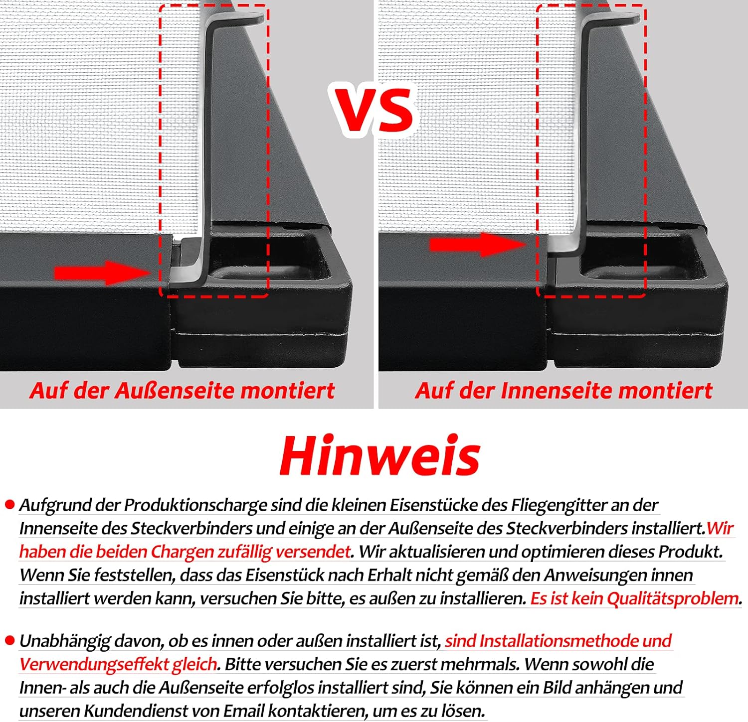 Thumbnail 5 de UISEBRT Insektenschutz Fliegengitter Fenster mit Alurahmen – 120×140 cm, Weiß (ohne Bohren, kein Schrauben)