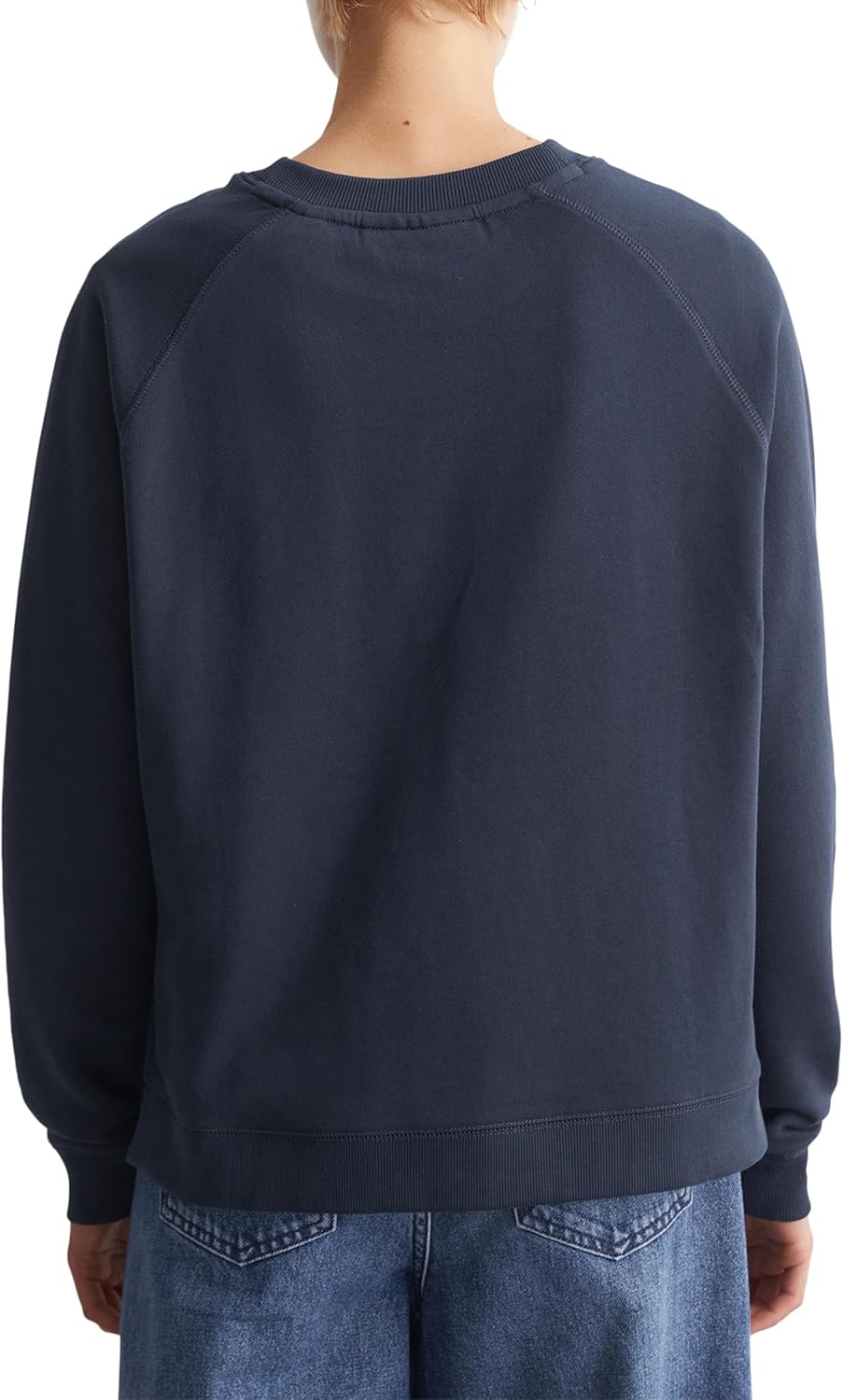 Thumbnail 2 de Marc O'Polo Denim Damen Sweatshirt aus Bio-Baumwolle Relaxed Fit mit rundem Halsausschnitt