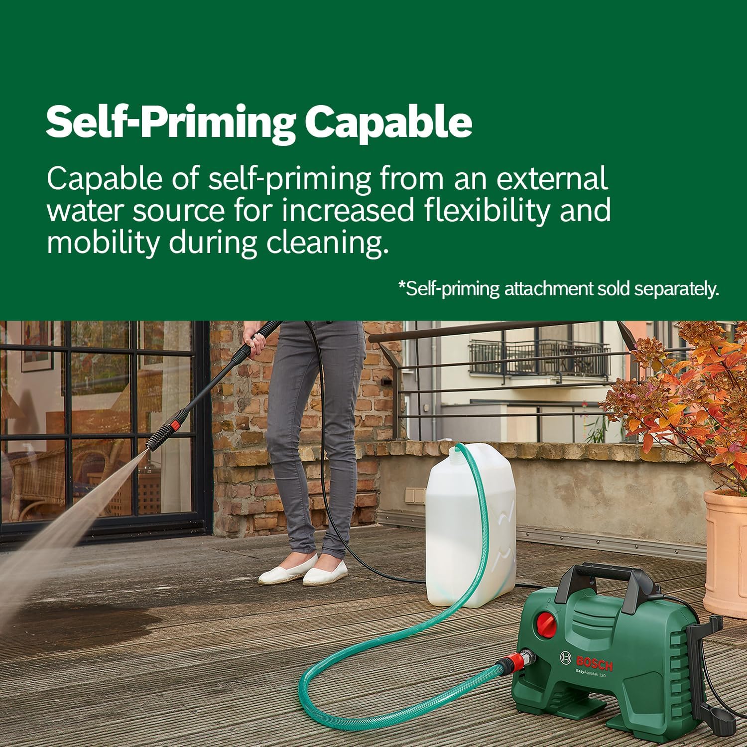 Thumbnail 2 de Bosch EasyAquatak 120 pressure washer 1500W