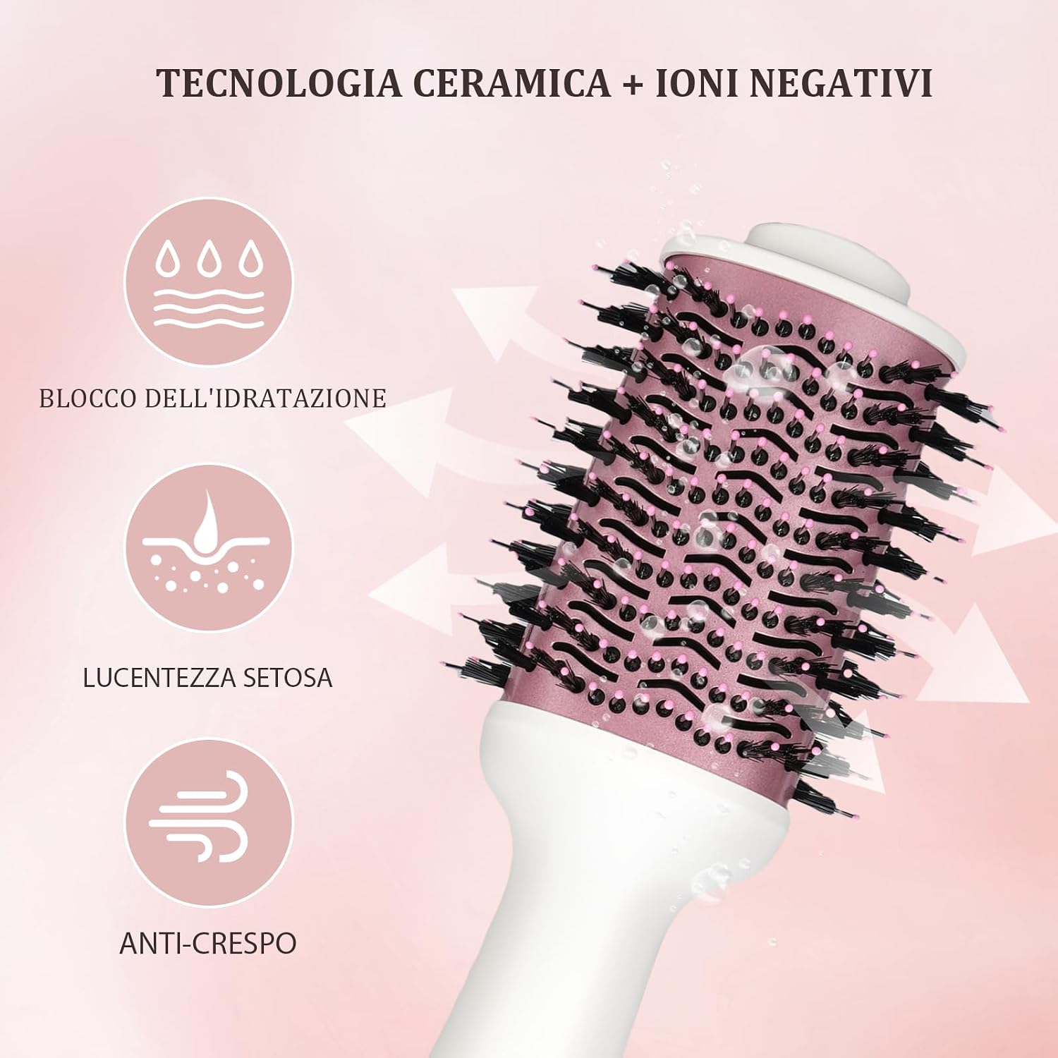 Detalle de Sonew Spazzola ad aria 4 in 1 💇♀