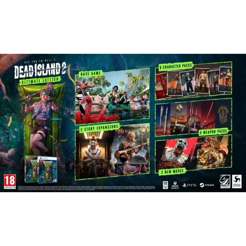 Detalle 2 de Dead Island 2 Ultimate Edition PS5 — una experiencia zombi con contenido extra para amantes del survival