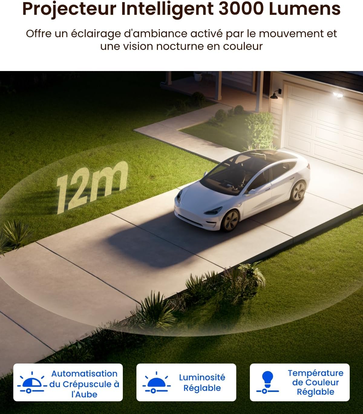 Thumbnail 3 de Reolink TrackFlex Floodlight 4K PTZ 360°