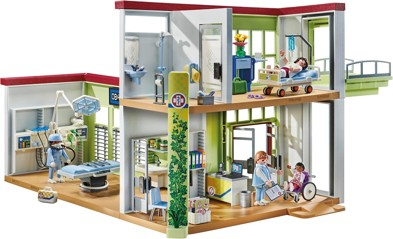 Detalle 2 de PLAYMOBIL My Life Modernes Krankenhaus – 165-teiliges Set 71615