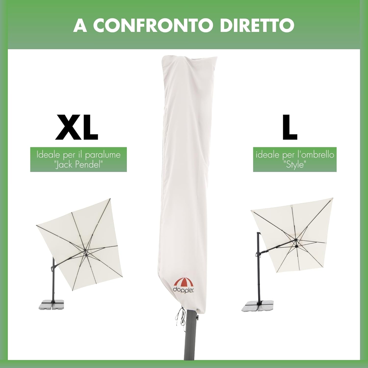 Thumbnail 4 de Doppler Copertura: protezione elegante e pratica per ombrellone