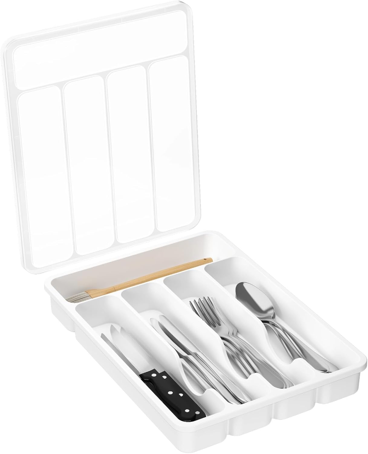 Detalle 2 de Lifewit Silverware Organizer 12.6x11.8 in