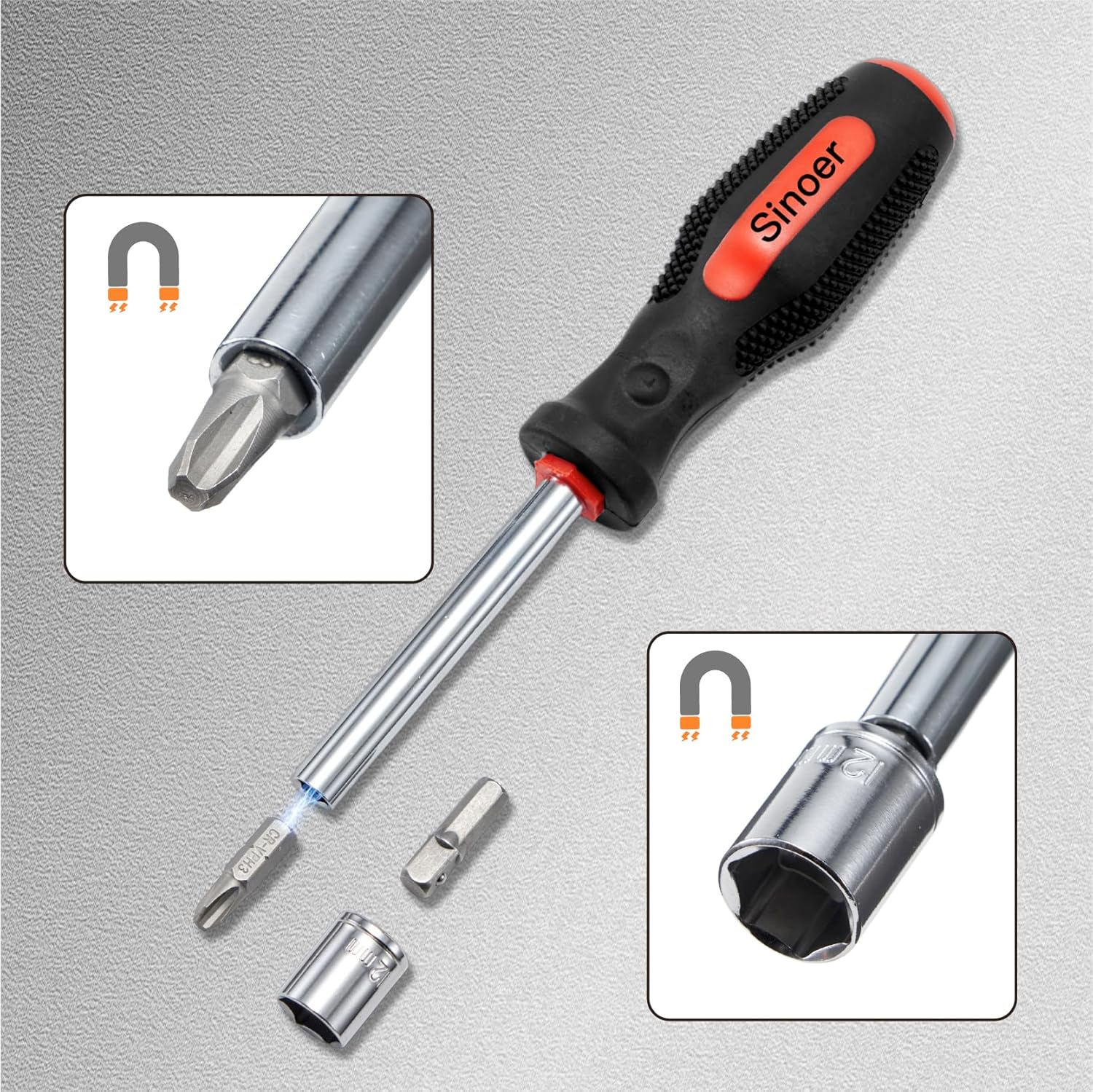 Thumbnail 4 de Juego de destornilladores magnéticos 44 piezas