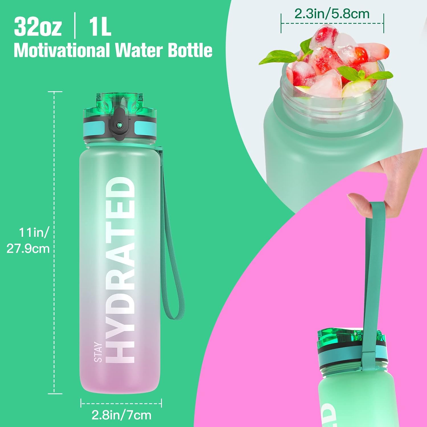 Thumbnail 4 de Sahara Sailor Water Bottle 32oz