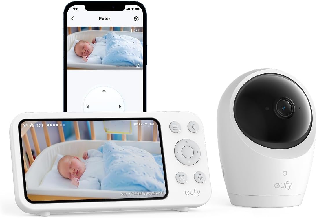 Detalle de eufy E20 Monitor Bebé 2K 5