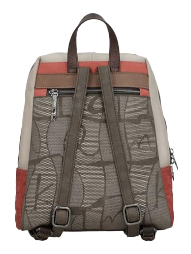 Detalle de Anekke Mochila Muse: viaje visual a la Grecia clásica con estilo moderno