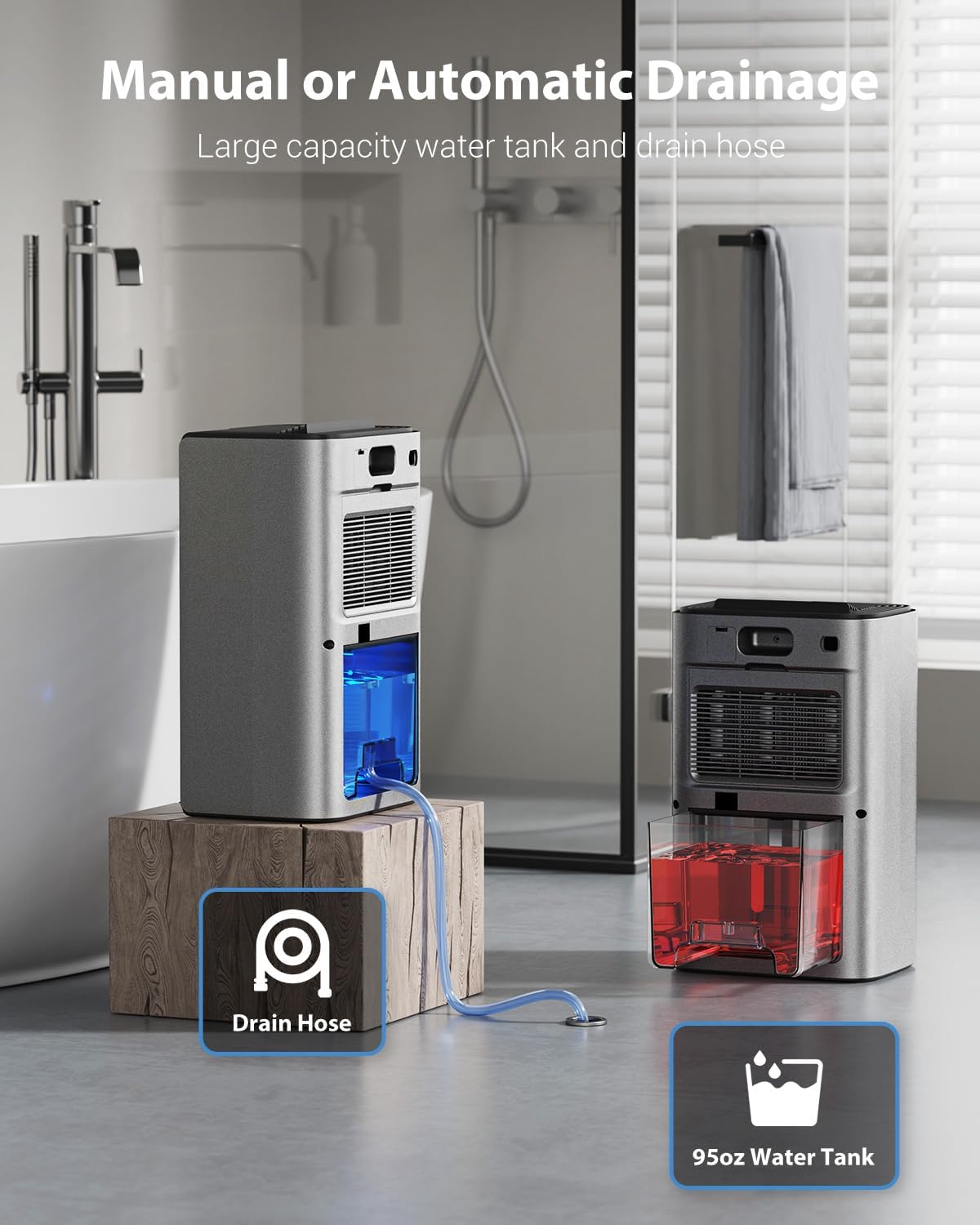 Thumbnail 6 de UBBO 95oz Dehumidifier 1000 sq ft Home 🏠