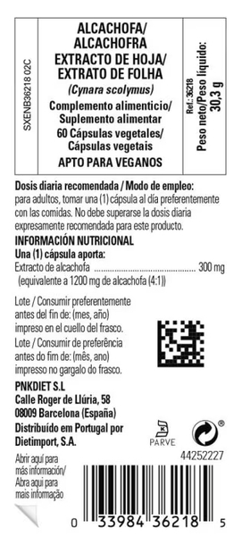 Thumbnail 1 de Solgar Alcachofa 60 cápsulas vegetales 💊