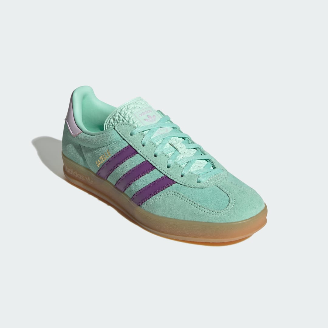 Detalle de Zapatilla Gazelle Indoor Adidas: estilo urbano y confort para interiores