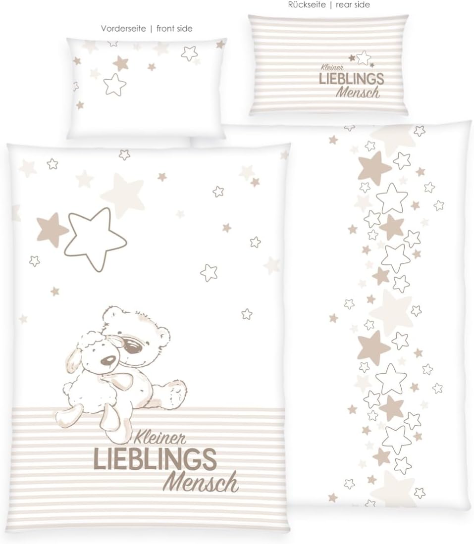 Thumbnail 1 de Parure de Lit Réversible Herding BABY BEST pour enfants – 100 x 135 cm + 40 x 60 cm